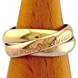 CARTIER 18k Gold Trinity Ring